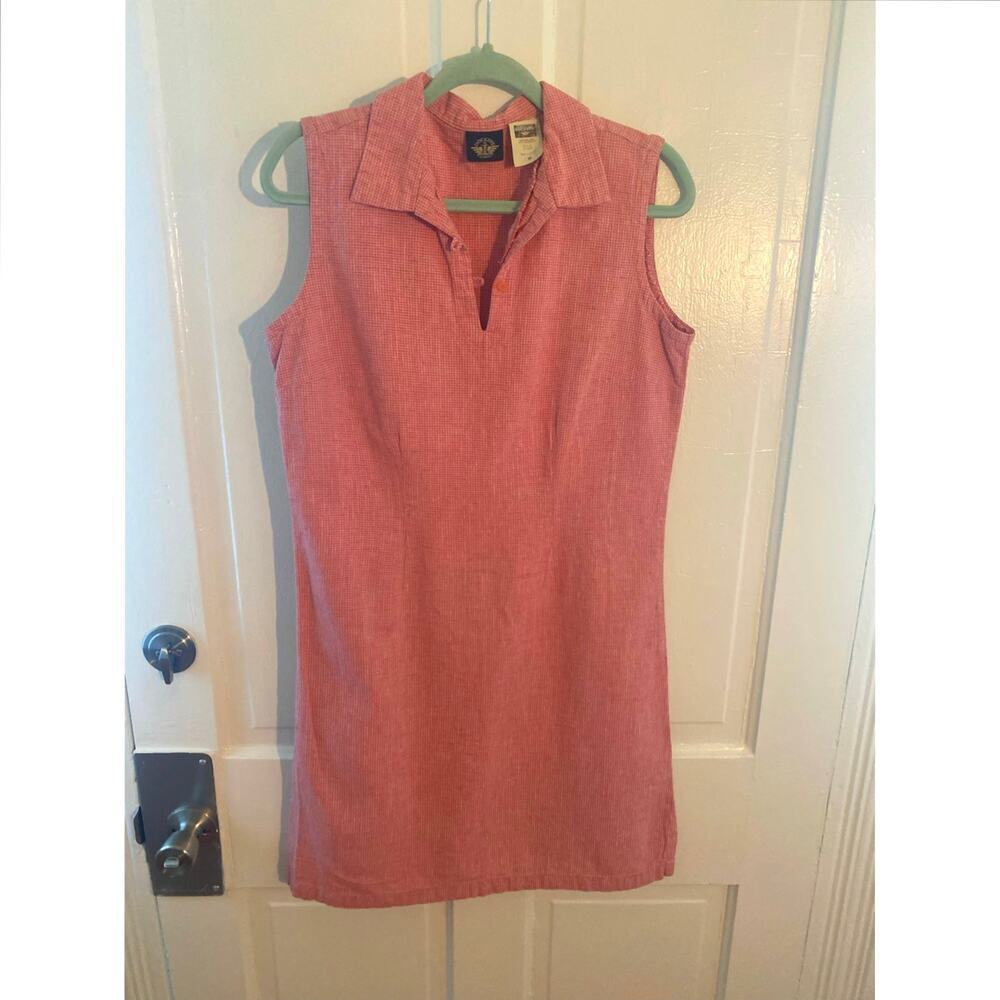 Women’s Dockers Dress Size Medium Collared Sleeveless Casual Feminine Summer
